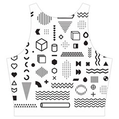 Pattern Hipster Abstract Form Geometric Line Variety Shapes Polkadots Fashion Style Seamless Cut Out Top from ArtsNow.com Back