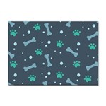 Bons Foot Prints Pattern Background Sticker A4 (10 pack)