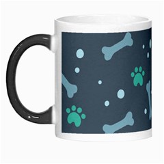 Bons Foot Prints Pattern Background Morph Mug from ArtsNow.com Left