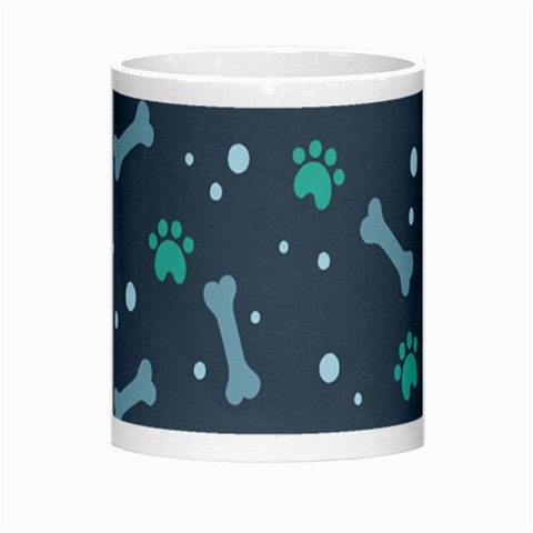 Bons Foot Prints Pattern Background Morph Mug from ArtsNow.com Center