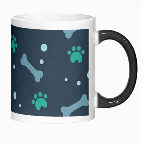 Bons Foot Prints Pattern Background Morph Mug from ArtsNow.com Right