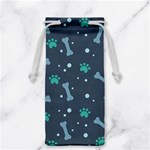 Bons Foot Prints Pattern Background Jewelry Bag