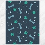 Bons Foot Prints Pattern Background Canvas 12  x 16 