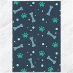 Bons Foot Prints Pattern Background Canvas 12  x 18 