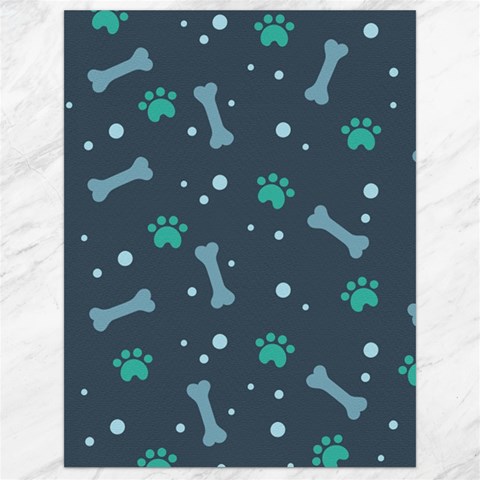 Bons Foot Prints Pattern Background Canvas 18  x 24  from ArtsNow.com 17.8 x23.08  Canvas - 1