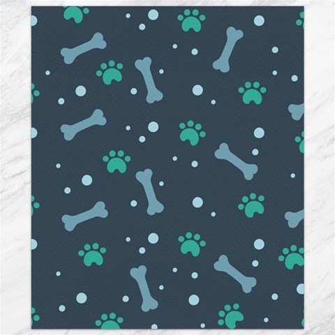 Bons Foot Prints Pattern Background Canvas 20  x 24  from ArtsNow.com 19.57 x23.15  Canvas - 1