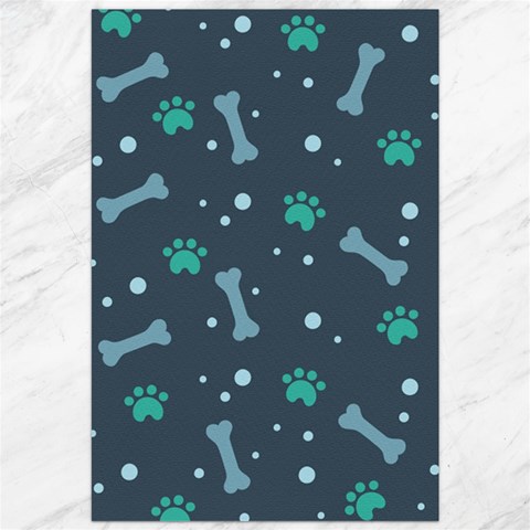 Bons Foot Prints Pattern Background Canvas 20  x 30  from ArtsNow.com 19.62 x28.9  Canvas - 1