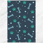 Bons Foot Prints Pattern Background Canvas 24  x 36 