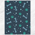 Bons Foot Prints Pattern Background Canvas 36  x 48 