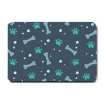 Bons Foot Prints Pattern Background Small Doormat