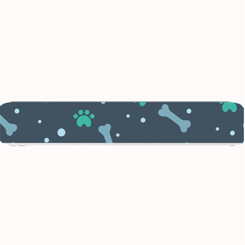 Bons Foot Prints Pattern Background Small Bar Mat from ArtsNow.com 24 x4  Bar Mat