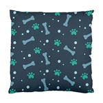 Bons Foot Prints Pattern Background Standard Cushion Case (One Side)
