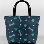 Bons Foot Prints Pattern Background Bucket Bag