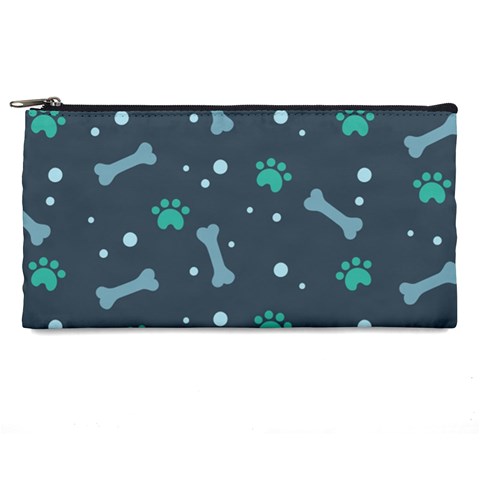 Bons Foot Prints Pattern Background Pencil Case from ArtsNow.com Front