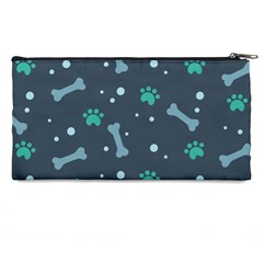 Bons Foot Prints Pattern Background Pencil Case from ArtsNow.com Back
