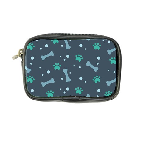 Bons Foot Prints Pattern Background Coin Purse from ArtsNow.com Front