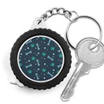 Bons Foot Prints Pattern Background Measuring Tape