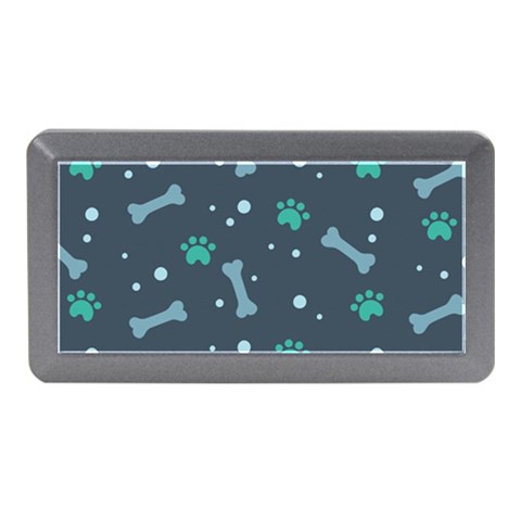 Bons Foot Prints Pattern Background Memory Card Reader (Mini) from ArtsNow.com Front