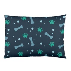 Bons Foot Prints Pattern Background Pillow Case (Two Sides) from ArtsNow.com Back