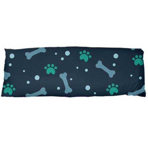 Bons Foot Prints Pattern Background Body Pillow Case Dakimakura (Two Sides) from ArtsNow.com Back