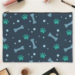 Bons Foot Prints Pattern Background Cosmetic Bag (XXXL)