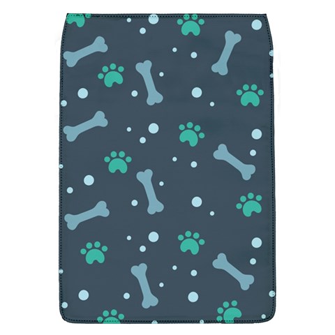 Bons Foot Prints Pattern Background Removable Flap Cover (L) from ArtsNow.com Front