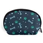 Bons Foot Prints Pattern Background Accessory Pouch (Large)