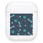 Bons Foot Prints Pattern Background Soft TPU AirPods 1/2 Case