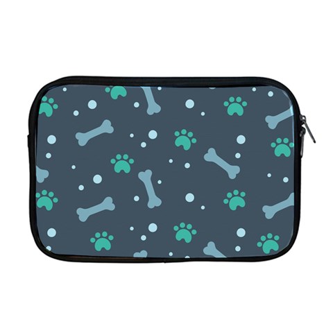 Bons Foot Prints Pattern Background Apple MacBook Pro 17  Zipper Case from ArtsNow.com Front