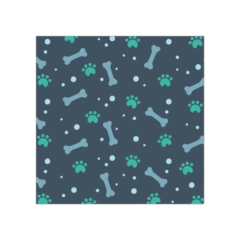 Bons Foot Prints Pattern Background Square Tapestry (Small) from ArtsNow.com Front