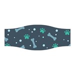 Bons Foot Prints Pattern Background Stretchable Headband