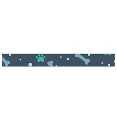 Bons Foot Prints Pattern Background Waist Pouch (Small) from ArtsNow.com Bottom
