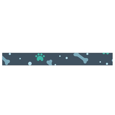 Bons Foot Prints Pattern Background Belt Pouch Bag (Small) from ArtsNow.com Bottom