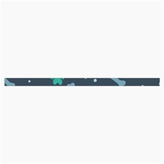 Bons Foot Prints Pattern Background Roll Up Canvas Pencil Holder (S) from ArtsNow.com Strap