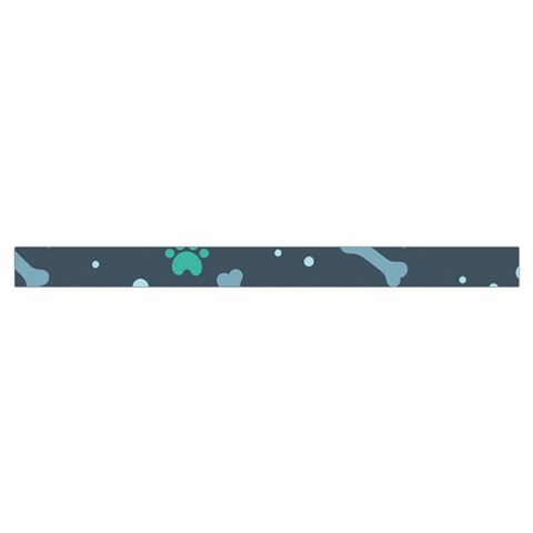 Bons Foot Prints Pattern Background Wristlet Pouch Bag (Small) from ArtsNow.com Strap Inside