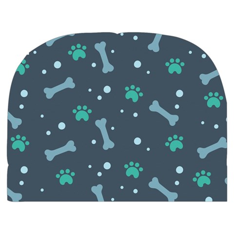 Bons Foot Prints Pattern Background Make Up Case (Medium) from ArtsNow.com Back
