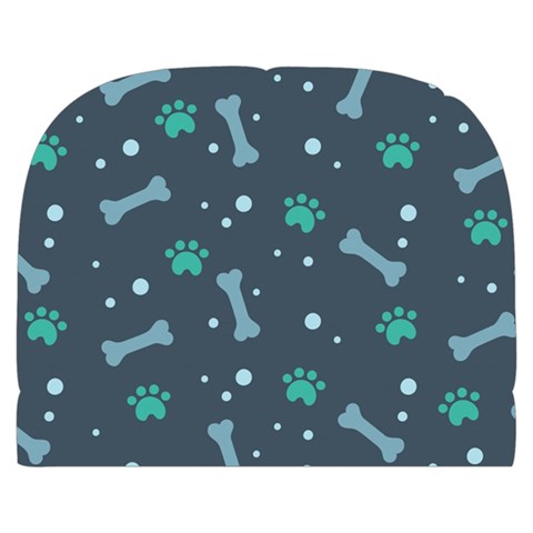 Bons Foot Prints Pattern Background Make Up Case (Large) from ArtsNow.com Front