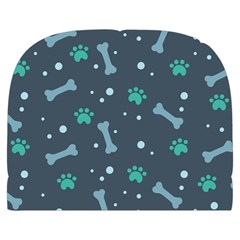 Bons Foot Prints Pattern Background Make Up Case (Large) from ArtsNow.com Back