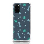 Bons Foot Prints Pattern Background Samsung Galaxy S20Plus 6.7 Inch TPU UV Case