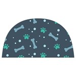 Bons Foot Prints Pattern Background Anti Scalding Pot Cap