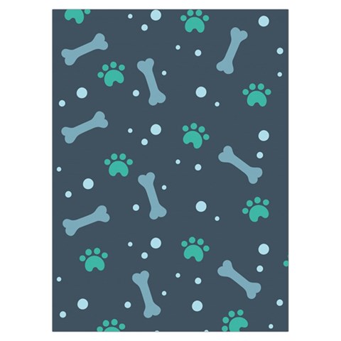 Bons Foot Prints Pattern Background Playing Cards Single Design (Rectangle) with Custom Box from ArtsNow.com Card