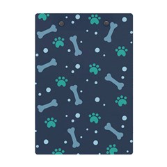 Bons Foot Prints Pattern Background A5 Acrylic Clipboard from ArtsNow.com Back