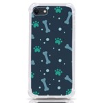 Bons Foot Prints Pattern Background iPhone SE