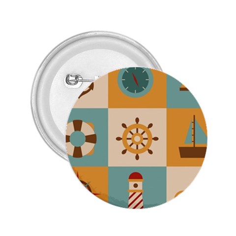 Nautical Elements Collection 2.25  Buttons from ArtsNow.com Front