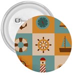 Nautical Elements Collection 3  Buttons