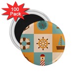 Nautical Elements Collection 2.25  Magnets (100 pack) 