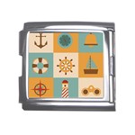 Nautical Elements Collection Mega Link Italian Charm (18mm)