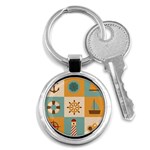 Nautical Elements Collection Key Chain (Round)