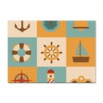 Nautical Elements Collection Sticker A4 (10 pack)