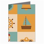 Nautical Elements Collection Greeting Cards (Pkg of 8)